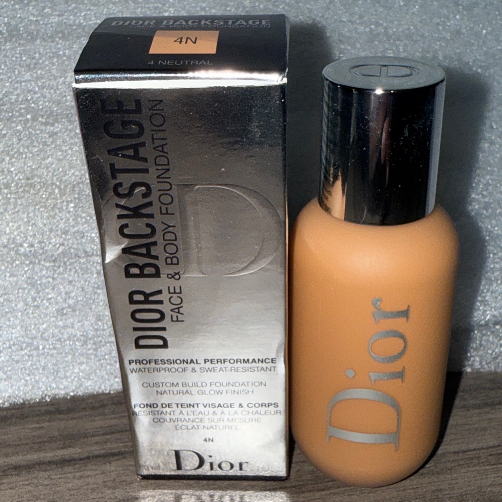 Christian Dior Backstage Face & Body Foundation in 4N BNIB Not Used or Swatched